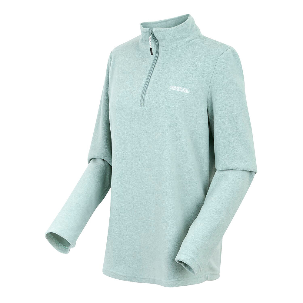 Regatta Womens Lightweight Half-Zip Fleece (Size 22) - Green Haze