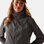 Regatta Womens Textured Full-Zip Fleece (Size 22) - Seed Grey