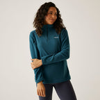 Regatta Womens Lightweight Half-Zip Fleece (Size 24) - Moroccan Blue