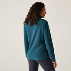Regatta Womens Lightweight Half-Zip Fleece (Size 24) - Moroccan Blue