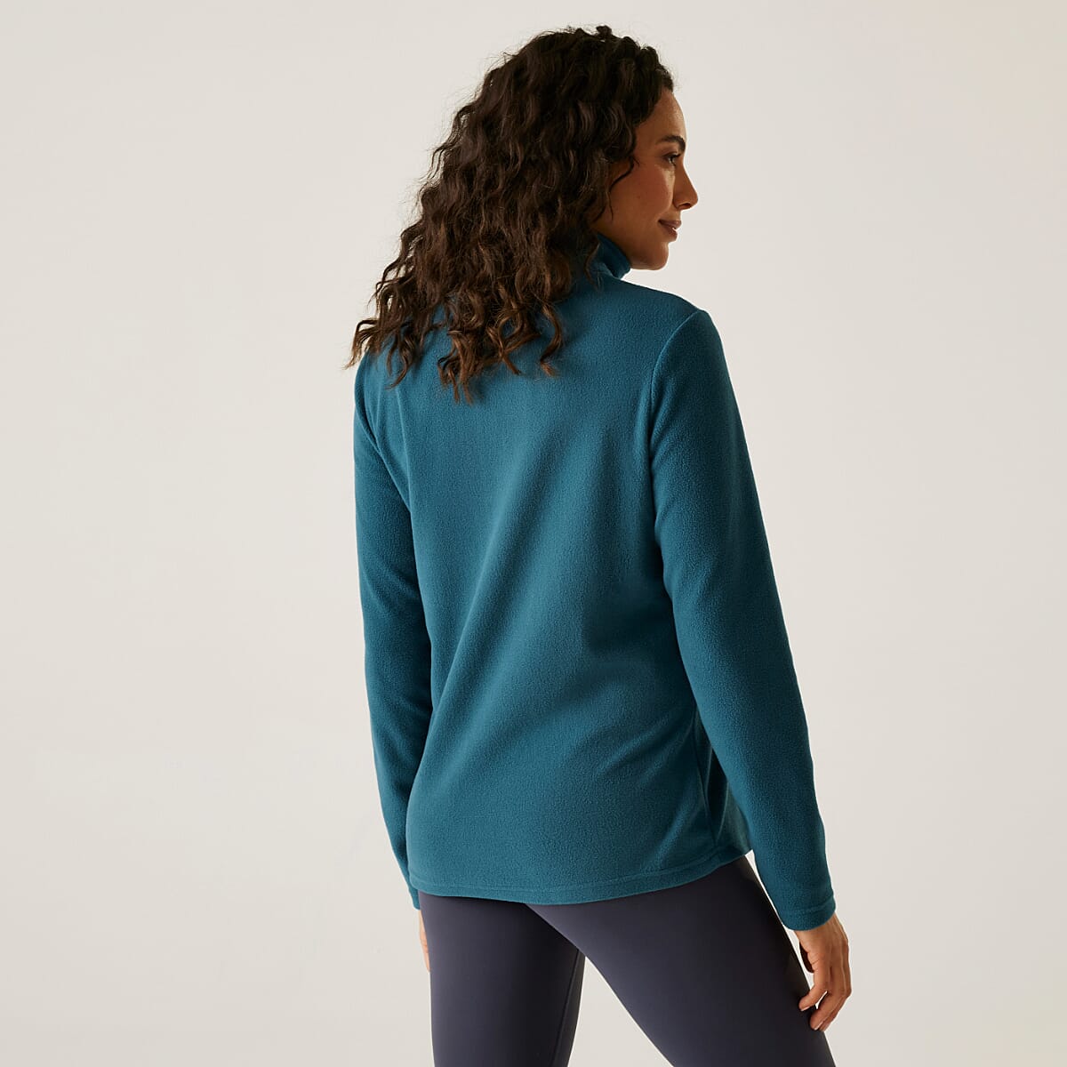 Regatta Womens Lightweight Half-Zip Fleece (Size 24) - Moroccan Blue