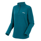 Regatta Womens Lightweight Half-Zip Fleece (Size 24) - Moroccan Blue
