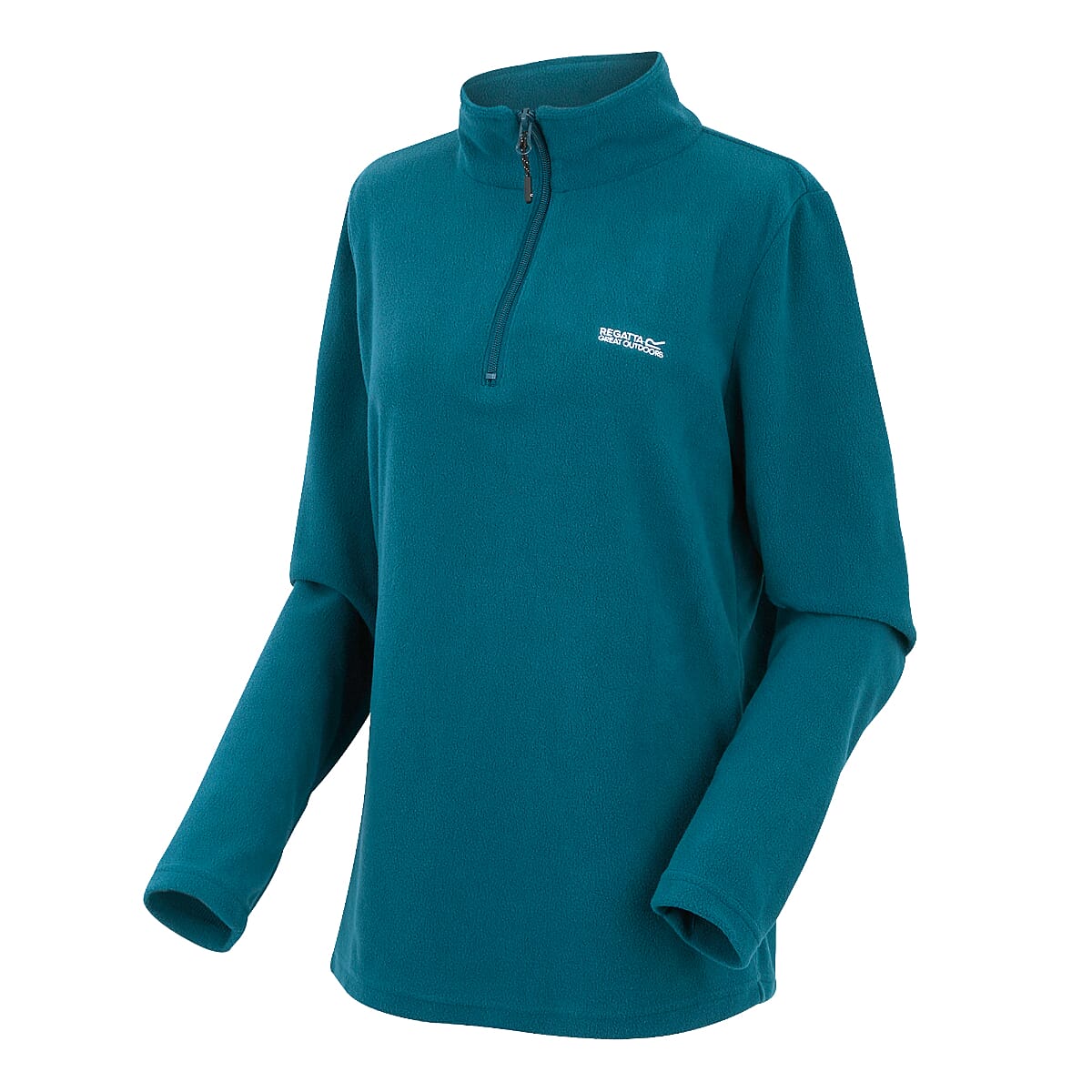 Regatta Womens Lightweight Half-Zip Fleece (Size 24) - Moroccan Blue