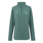 Regatta Womens Lightweight Half-Zip Fleece (Size 24) - Spruce Green