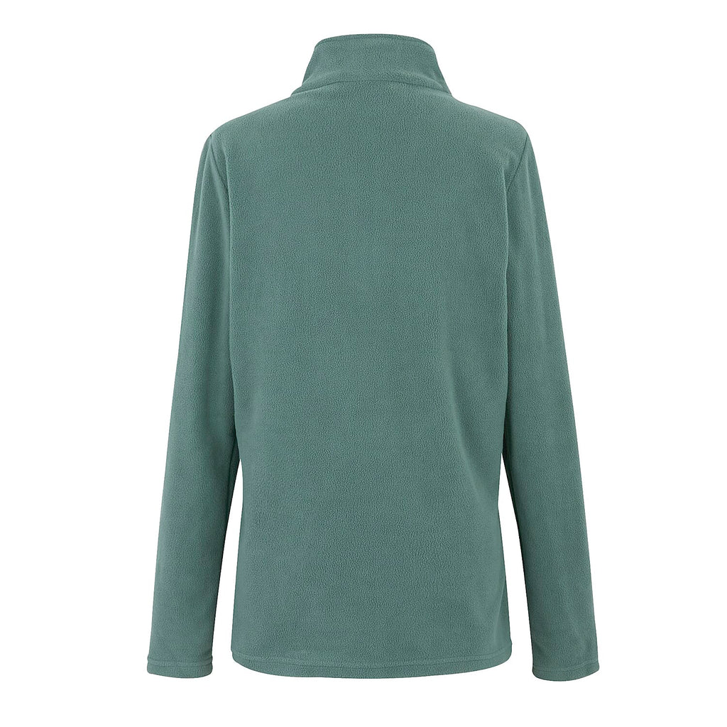 Regatta Womens Lightweight Half-Zip Fleece (Size 24) - Spruce Green