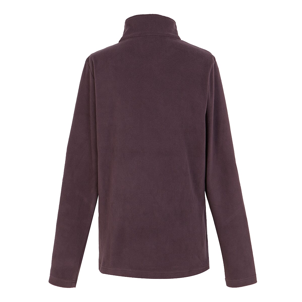 Regatta Womens Lightweight Half-Zip Fleece (Size 14) - Deep Plum