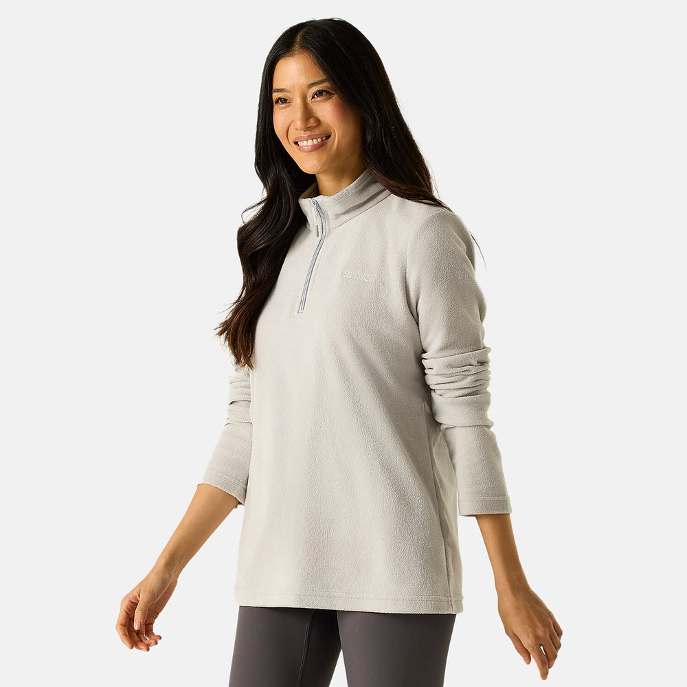 Regatta Womens Lightweight Half-Zip Fleece (Size 18) - Grey