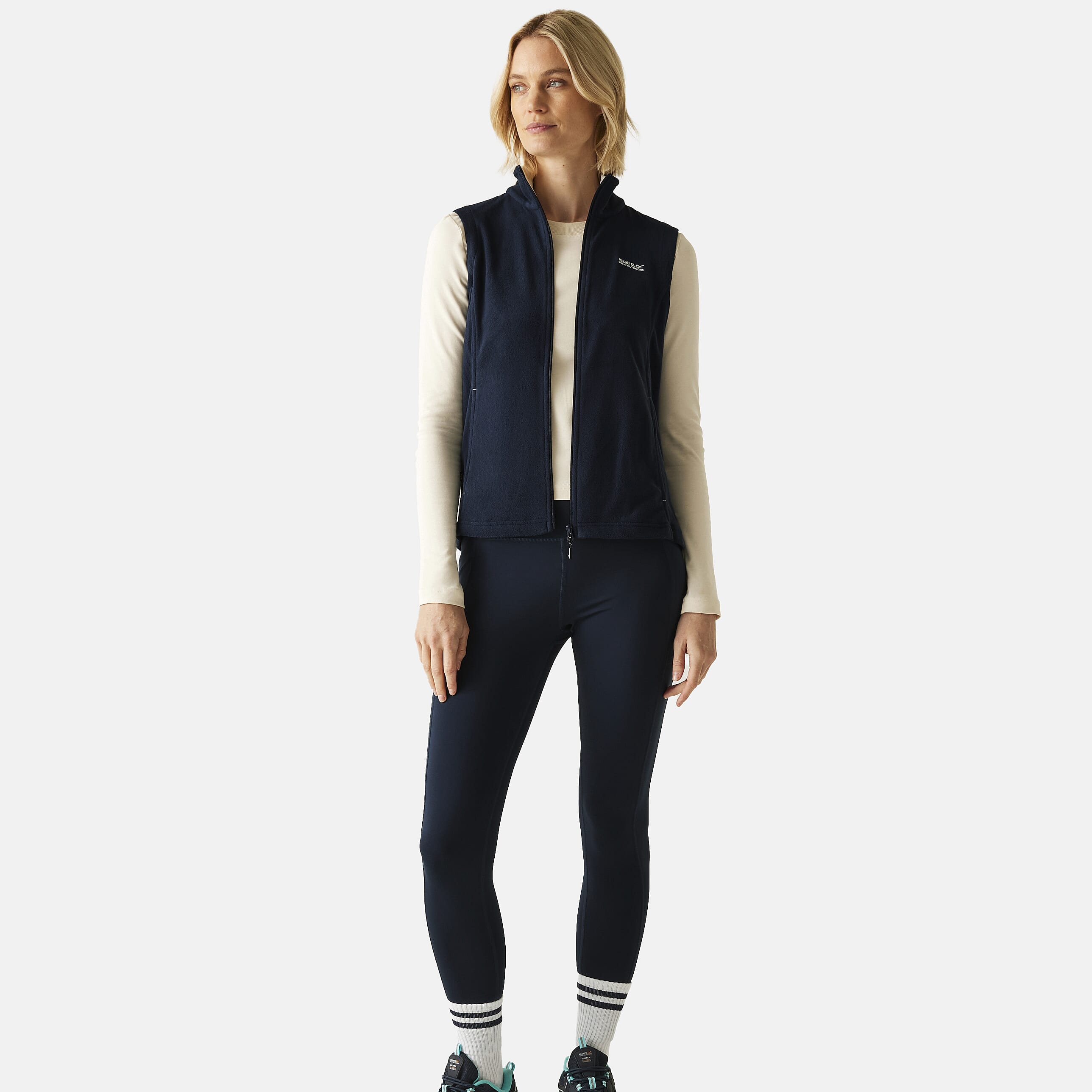 Regatta Womens Soft Fleece Gilet (Size 14) - Blue