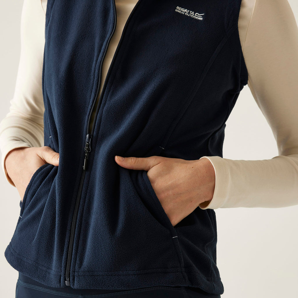 Regatta Womens Soft Fleece Gilet (Size 16) - Blue