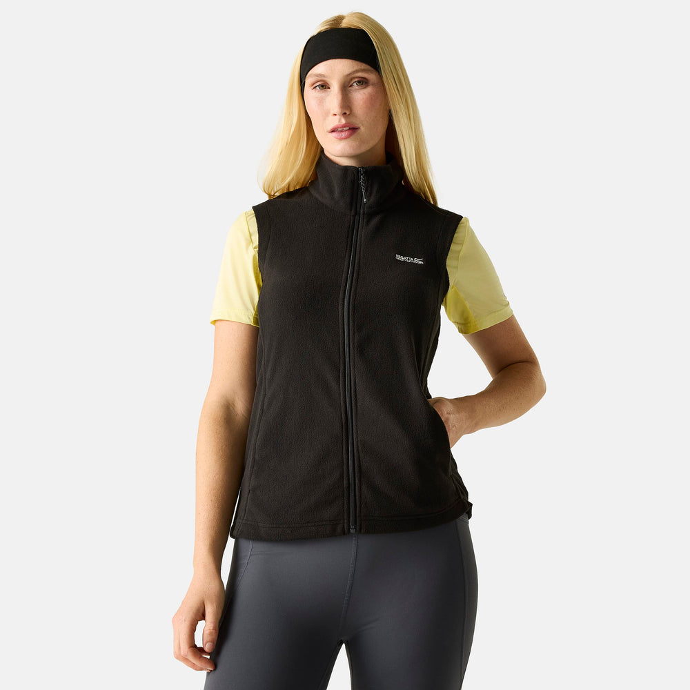 Regatta Womens Soft Fleece Gilet (Size 14) - Black
