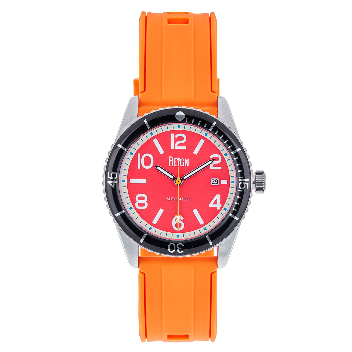 Reign Gage Jewels Miyota Automatic Movement Sapphire-Coated Mineral Crystal Directional