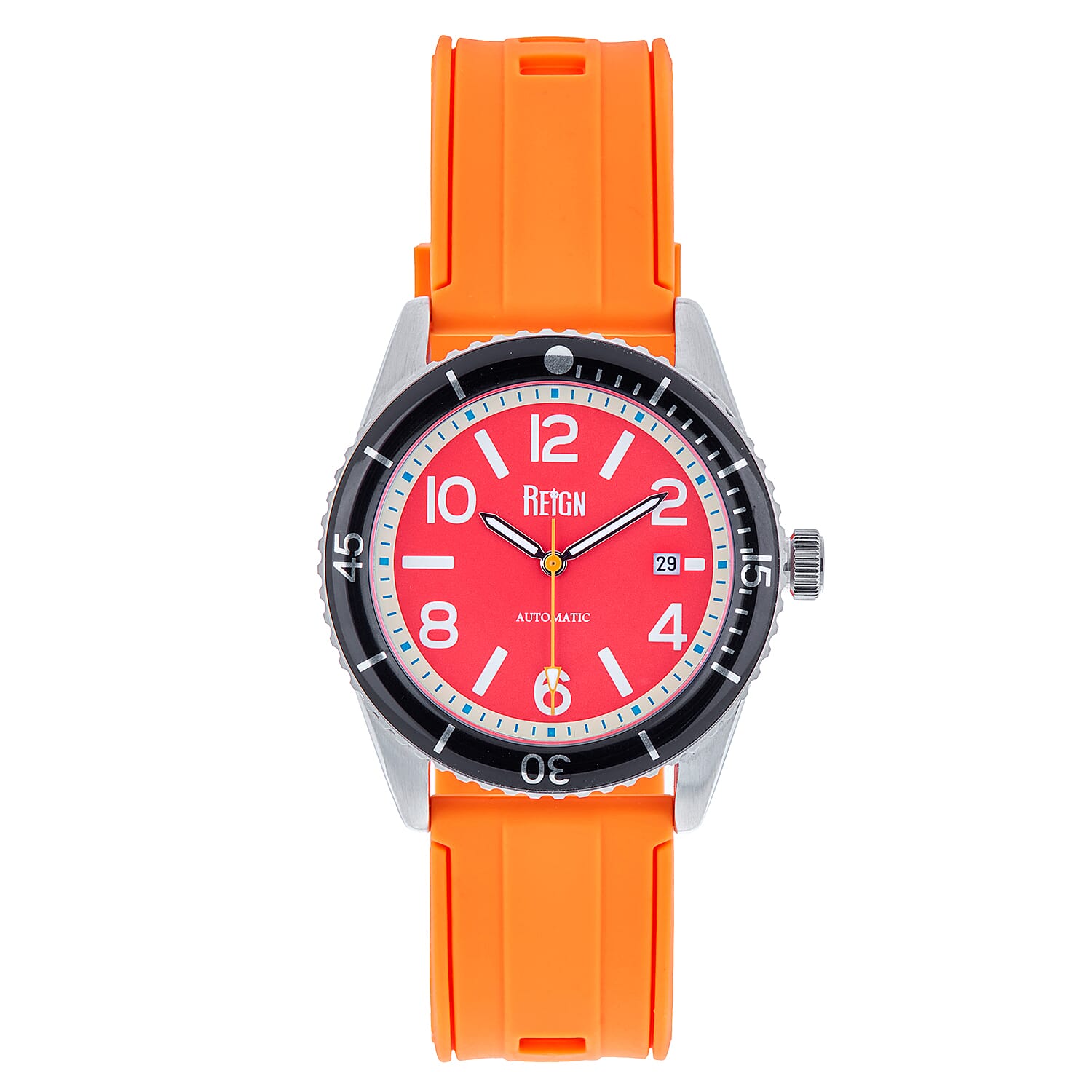 Reign Gage Jewels Miyota Automatic Movement Sapphire-Coated Mineral Crystal Directional