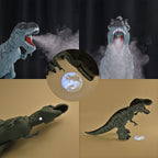 Remote Controlled Spray Laying Tyrannosaurus Rex with Projection - Blue  (Requires 5AA Batteries - not Incld)