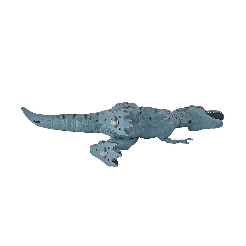 Remote Controlled Spray Laying Tyrannosaurus Rex with Projection - Blue  (Requires 5AA Batteries - not Incld)