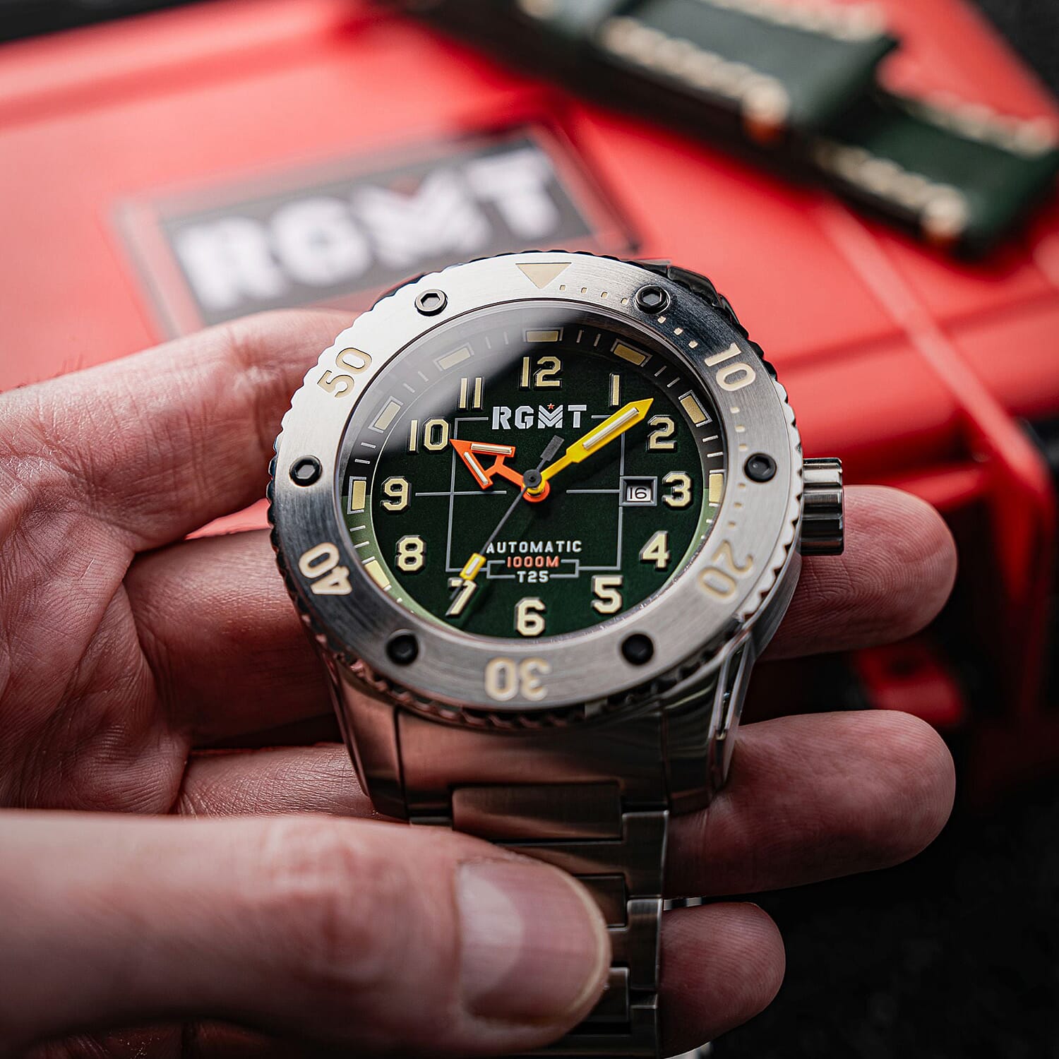 Rgmt Automatic Mens Watch in Stainless Steel