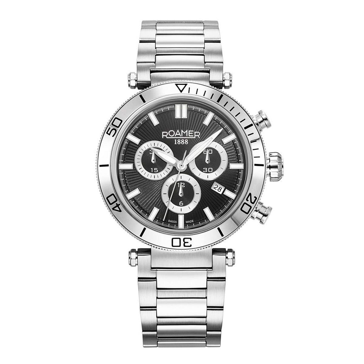 Roamer Swiss Mens Watch in Stainless Steel