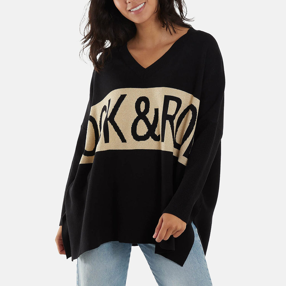 Rock and Roll Jumper (Size S-M) - Black
