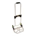 Rolson 60kg Folding Trolley with Wheels - Large Toe Plate - Grey