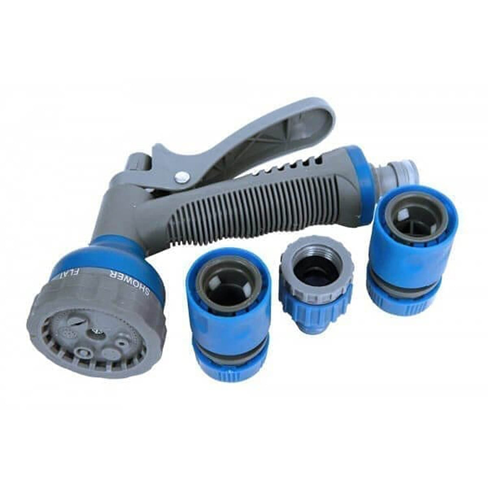 7 Function Spray Gun Set - Blue