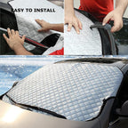 Rolson Large Windscreen Ice-Sun Protector (1450 x 1000mm) - Grey