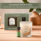Rose Quartz & Aventurine Crystal Diffuser Set With Essential Oil