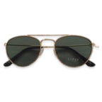 Designer Lipsy Round Gold Aviator Sunglasses