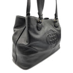 Saddler Rosie100% Genuine Exquisite Leather Zip top Tote Bag - Black
