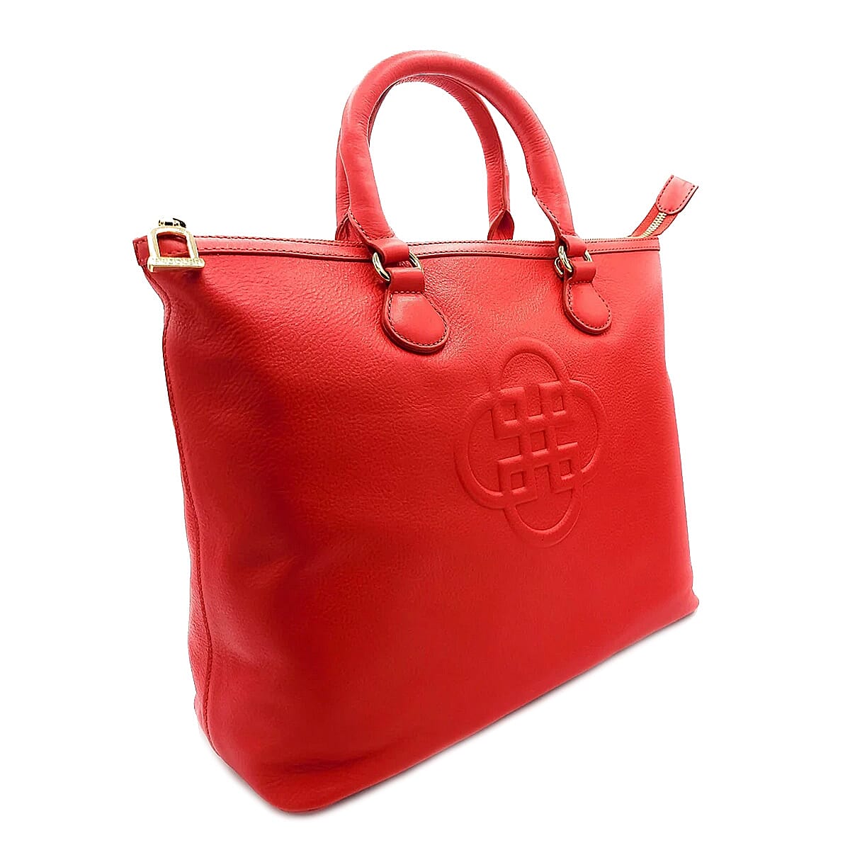 FRIDAY FASHION LAUNCH Sienna 100% Genuine Exquisite Leather Zip top Tote Bag