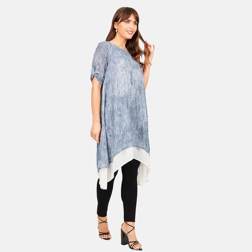 Woven Midi (Size - 12) - Denim