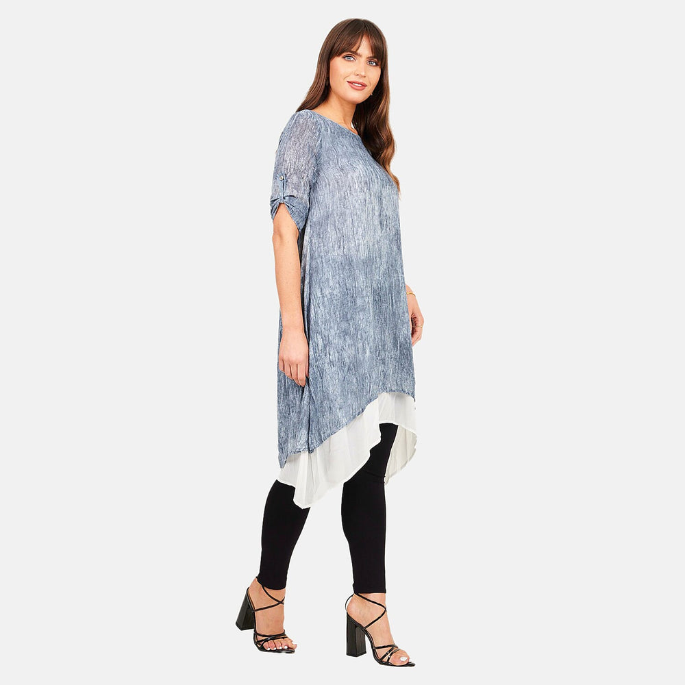 Woven Midi (Size - 12) - Denim