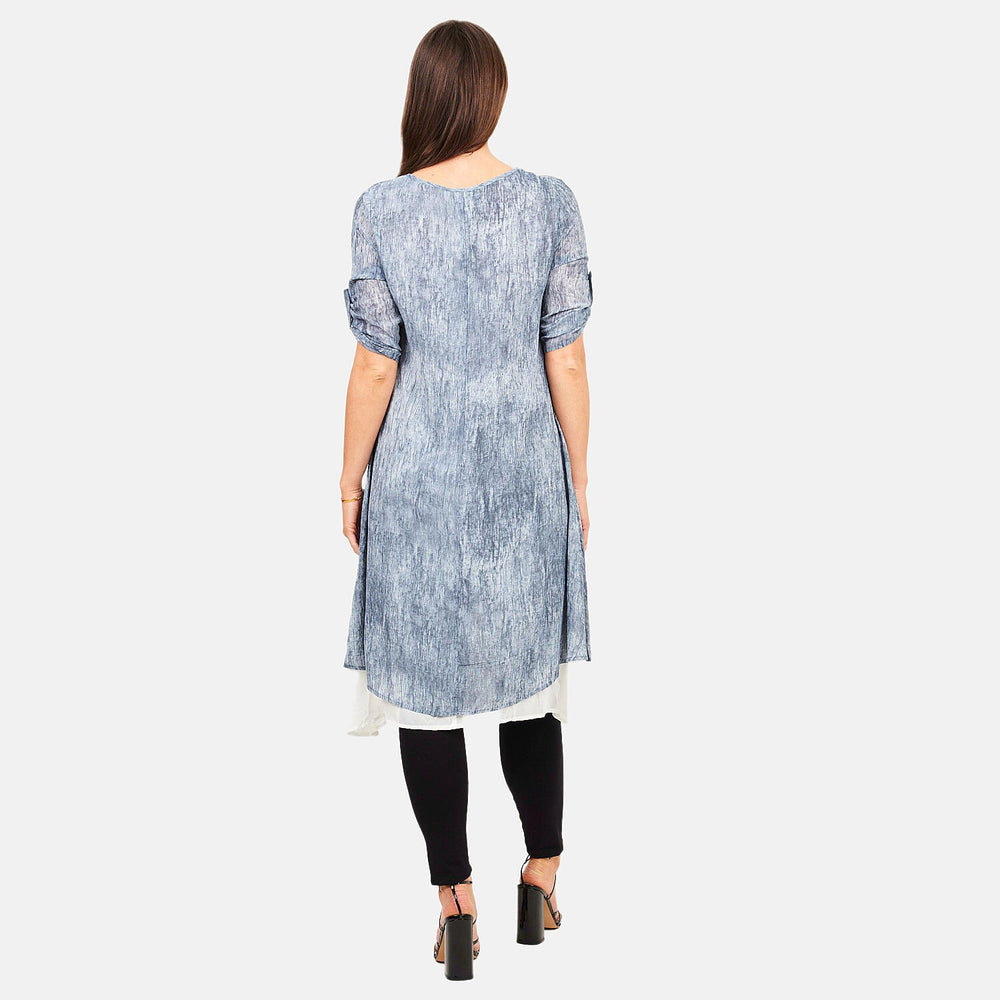 Woven Midi (Size - 12) - Denim