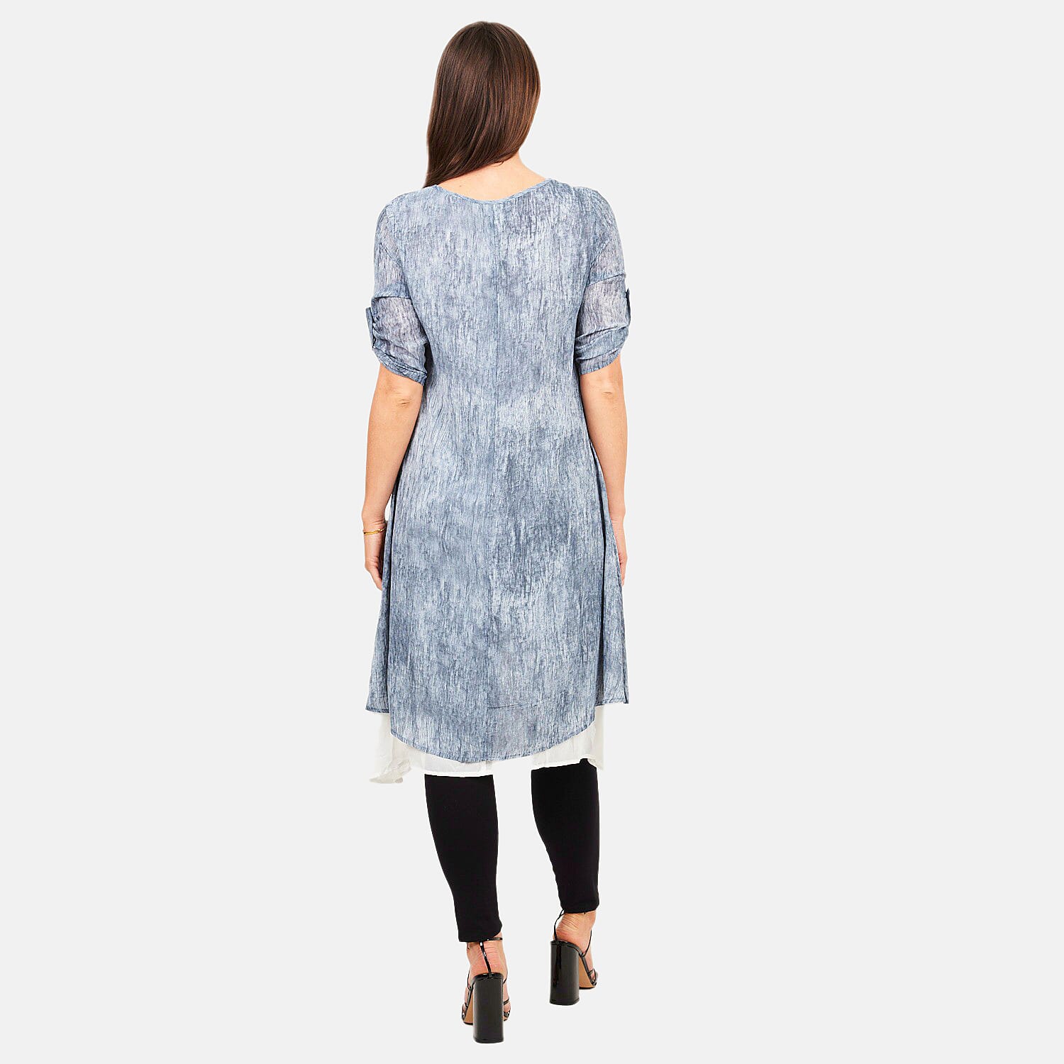 Woven Midi (Size - 12) - Denim