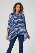 Woven Top (Size - 10) - Denim