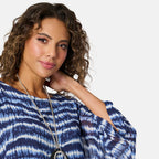 Woven Top (Size - 10) - Denim