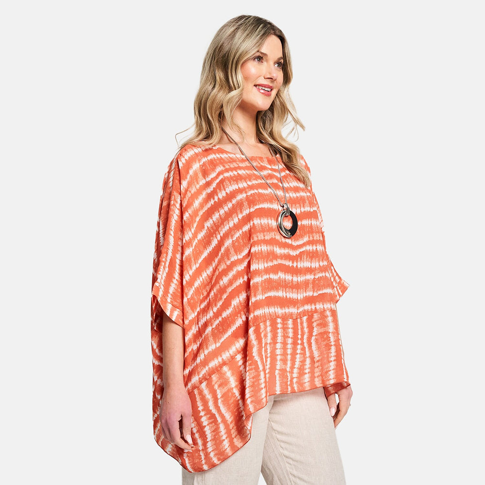 Woven Top (Size - 12) - Peach