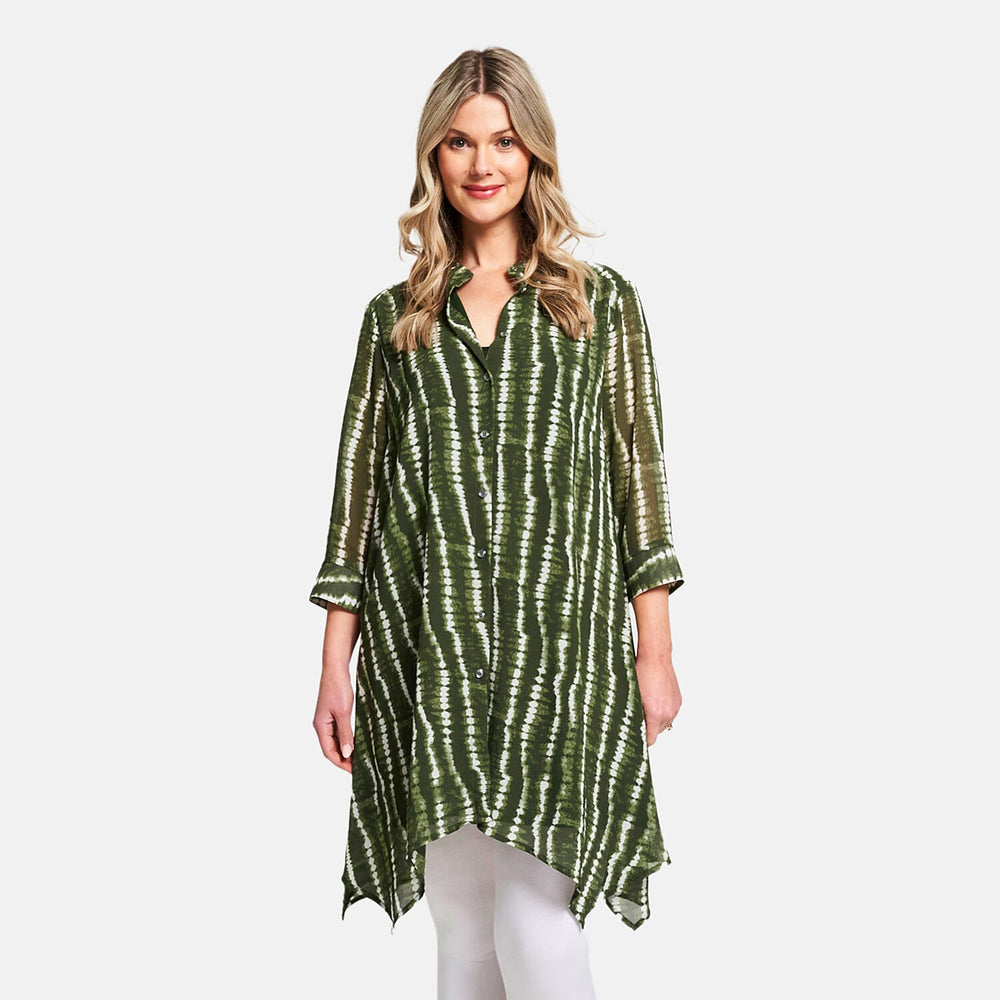 Woven Dress (Size - 10) - Khaki