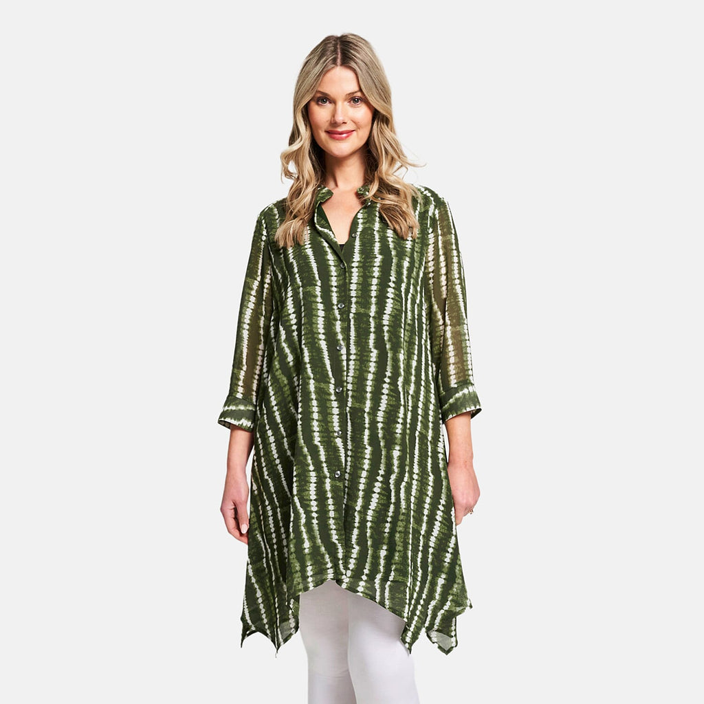 Woven Dress (Size - 10) - Khaki