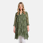 Woven Dress (Size - 10) - Khaki