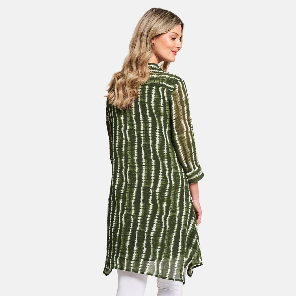 Woven Dress (Size - 10) - Khaki