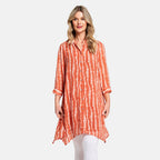 Woven Dress (Size - 16) - Peach