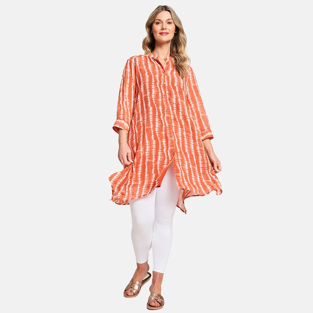 Woven Dress (Size - 16) - Peach