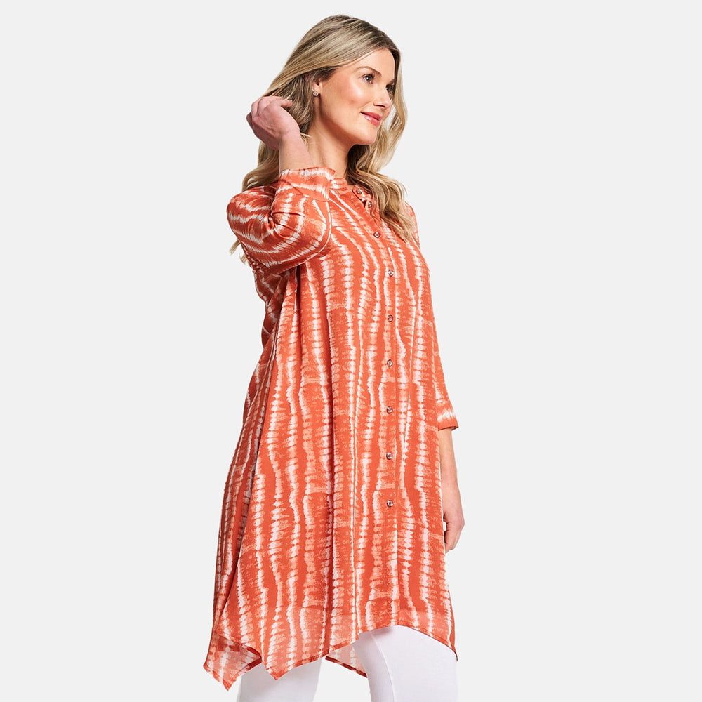 Woven Dress (Size - 16) - Peach