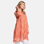 Woven Dress (Size - 16) - Peach