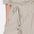 Woven Jean and Pant-Trouser (Size - 16) - Stone