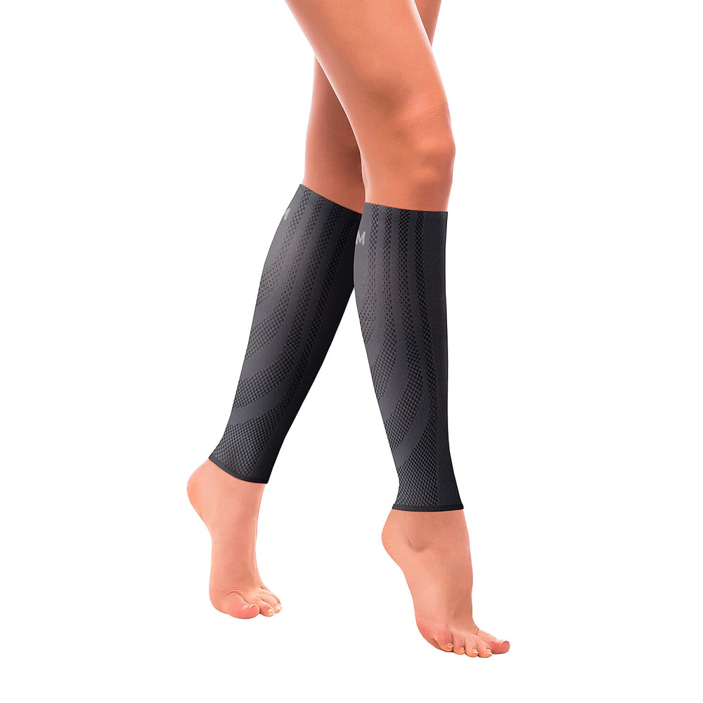 SANKOM Active Compression Calf and Arm Sleeves Set (Size L-XL, 49-51 cm) - Grey