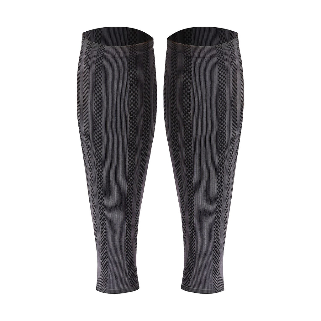 SANKOM Active Compression Calf and Arm Sleeves Set (Size L-XL, 49-51 cm) - Grey
