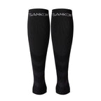 SANKOM Active Compression Calf and Arm Sleeves Set (Size L-XL, 49-51 cm) - Black