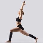 SANKOM Active Compression Calf and Arm Sleeves Set (Size L-XL, 49-51 cm) - Black