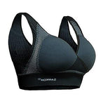 SANKOM SWITZERLAND Patent Aloe Vera Bra For Back Support - Black (Size L-XL 14-16)