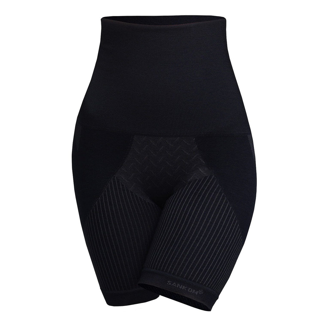 SANKOM SWITZERLAND Patent Aloe Vera Fibres Posture Correction Shapers Shorts - Black (UK Size L-XL- 16-18)